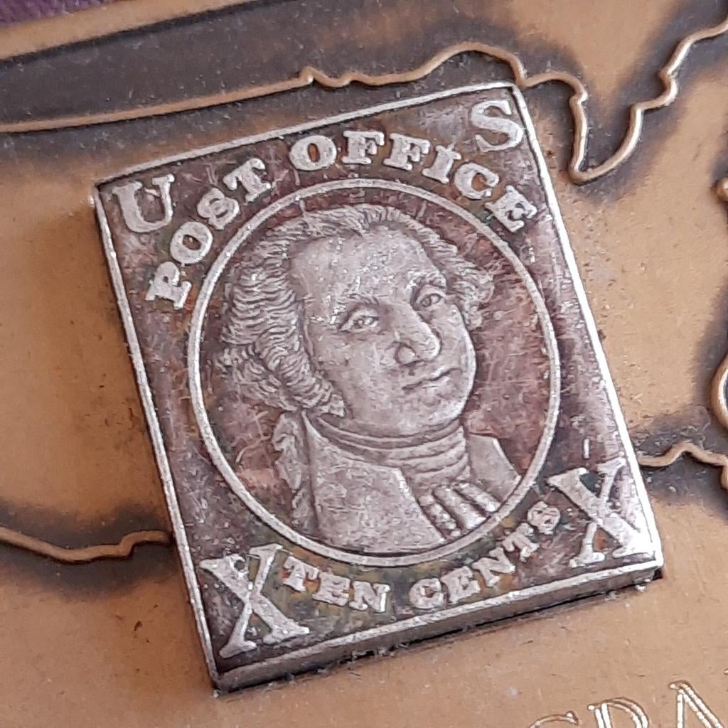 Penning USA Filatelie San Francisco 1997 Brons, Verzenden, Brons