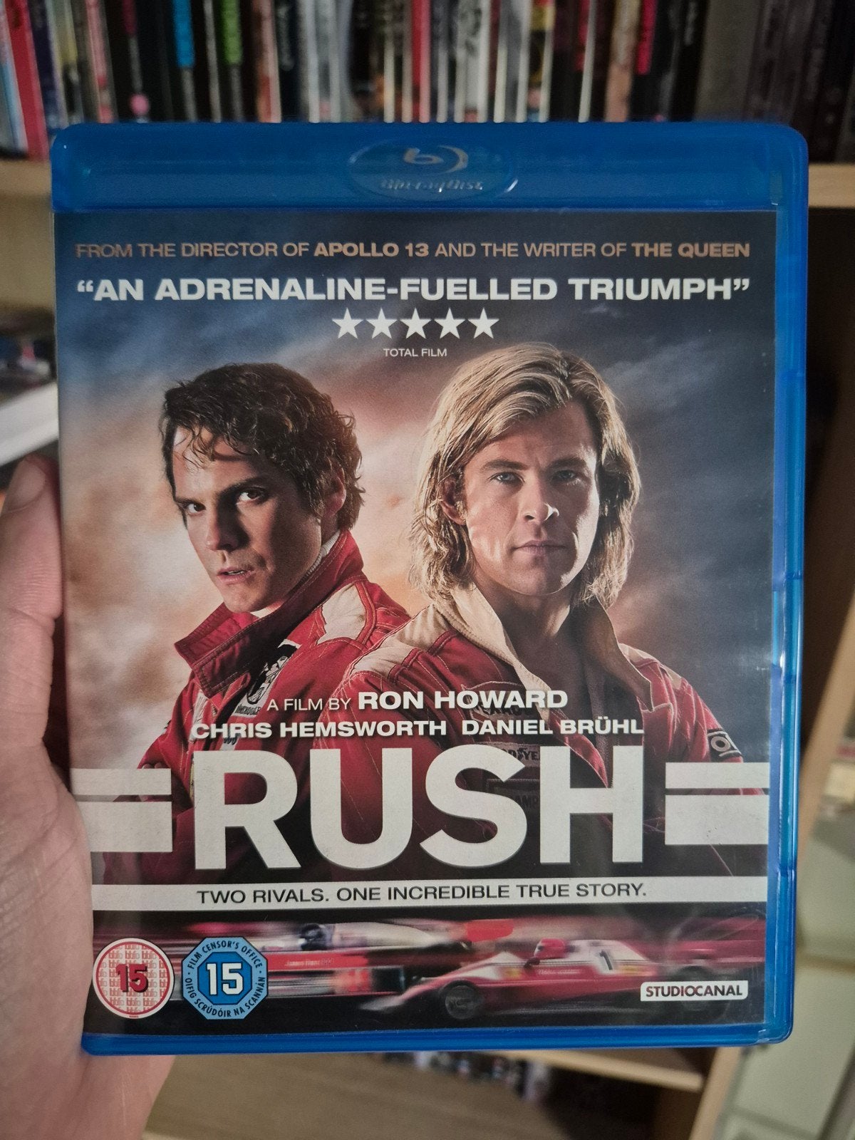Rush Ron Howard Chris Hemsworth classic race drive, Ophalen of Verzenden, Zo goed als nieuw, Muziek en Concerten