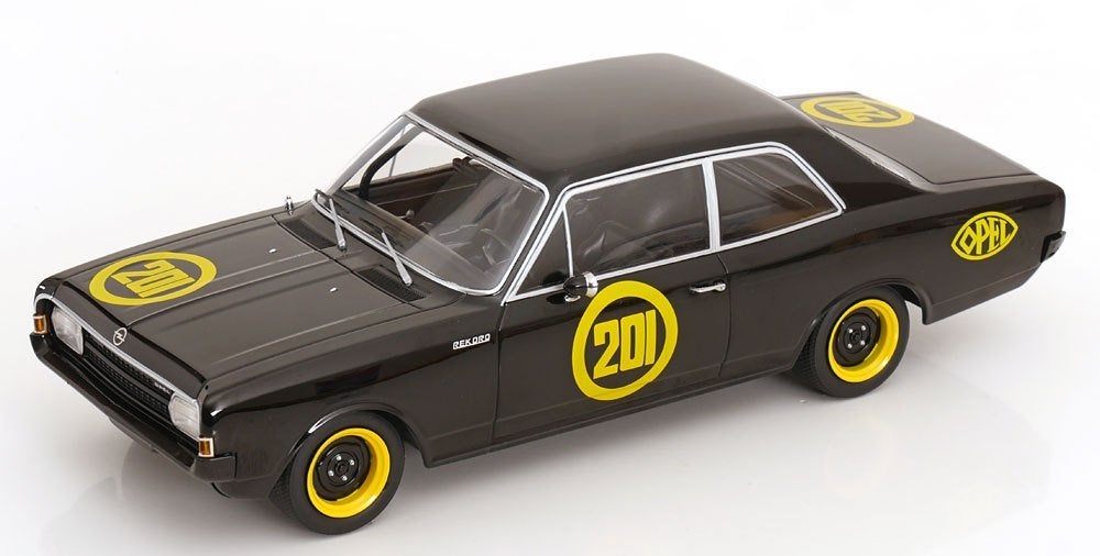 Opel Rekord C Schwarze Witwe 1967, 1/18, MCG, Hobby en Vrije tijd, Modelauto's | 1:18, Overige merken, MCG, Auto, .