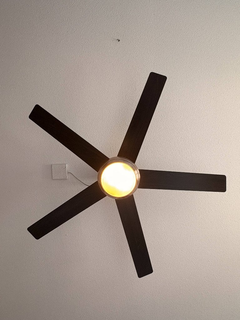 Geruisloze Plafond Ventilator, Witgoed en Apparatuur, Ventilatoren, Ophalen, Zo goed als nieuw, Plafondventilator
