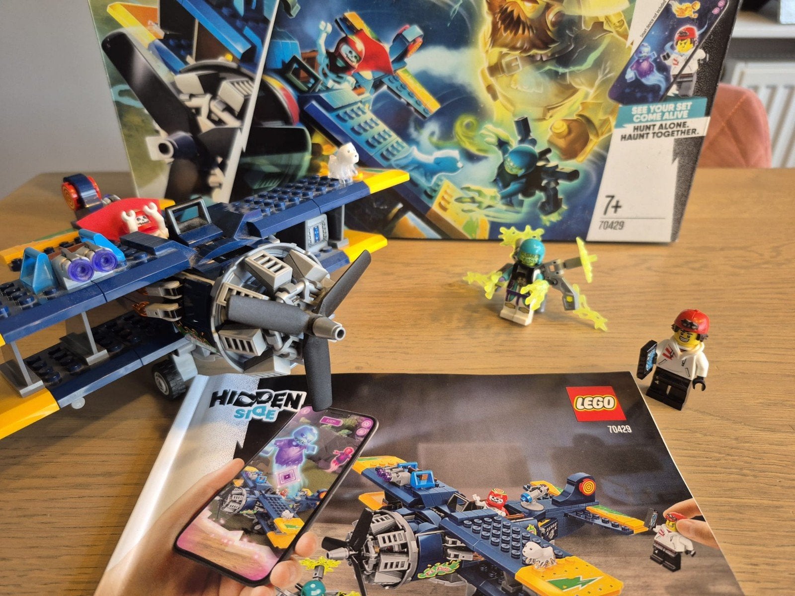 LEGO Hidden Side 70429 El Fuego's Stuntvliegtuig, Overige thema's, Lego, Ophalen of Verzenden, Zo goed als nieuw
