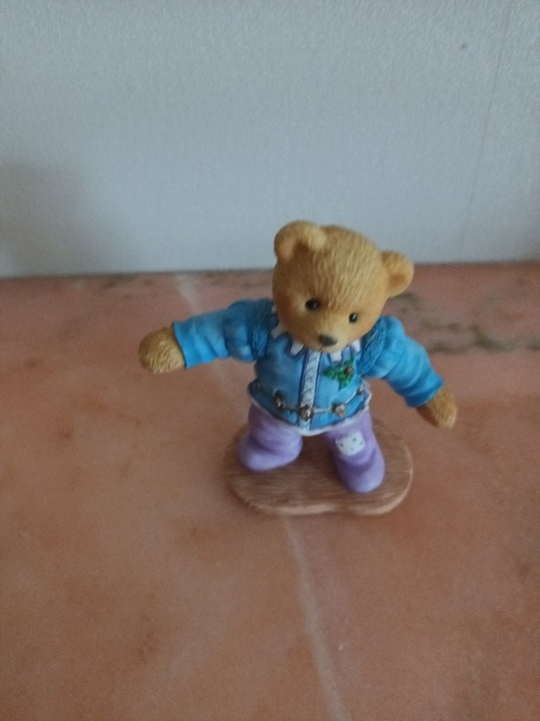 Cherished teddies, Ophalen of Verzenden, Zo goed als nieuw, Beeldje, Cherished Teddies
