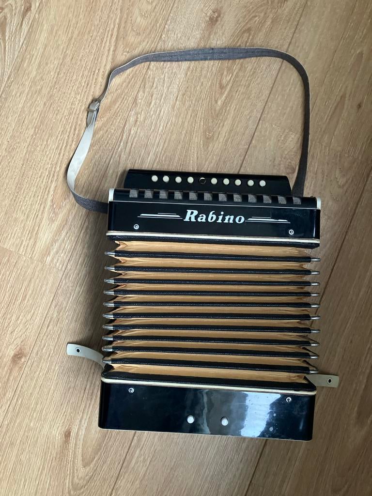 Mooie trekzak / knopaccordeon te koop, Overige merken, Gebruikt, Met riemen, Overige formaten