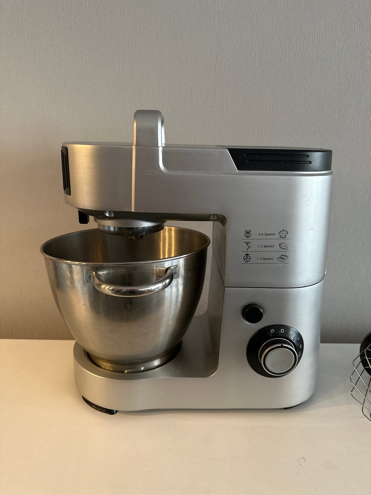 Keukenmachine met blender en rasp, Witgoed en Apparatuur, Keukenmixers, 3 tot 4 liter, Ophalen, Gebruikt, 3 snelheden of meer