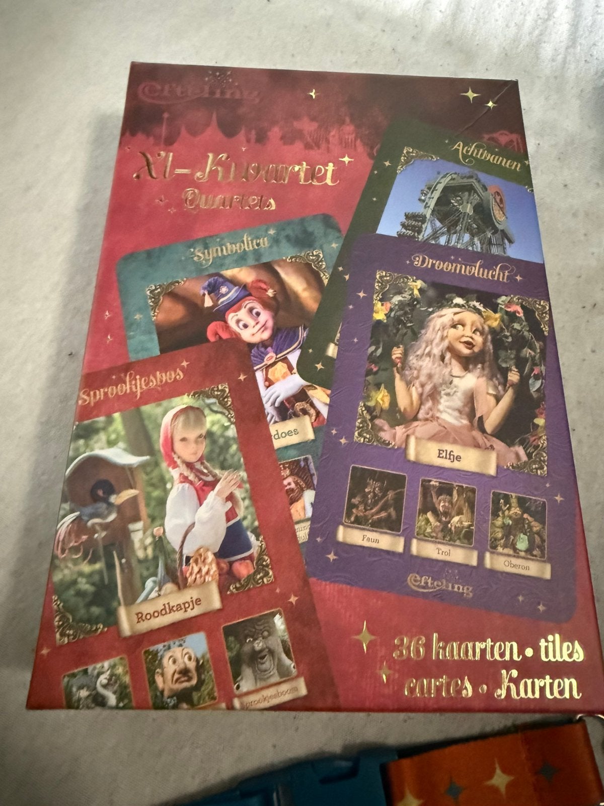 Efteling spullen werknemers blik keycord en spel, Ophalen of Verzenden, Zo goed als nieuw, Overige typen