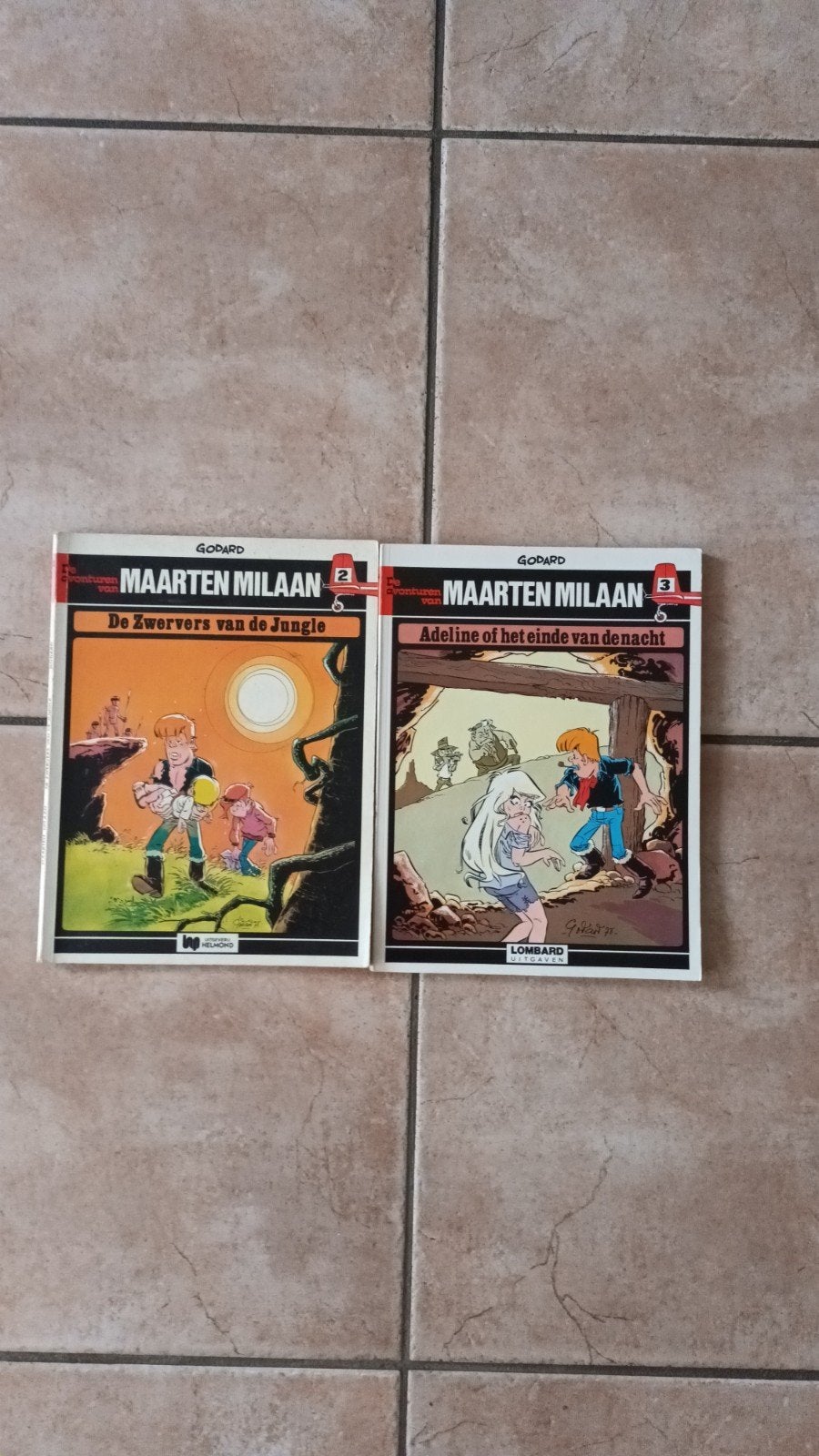 maarten milaan, Boeken, Stripboeken, Meerdere stripboeken, Ophalen, Gelezen