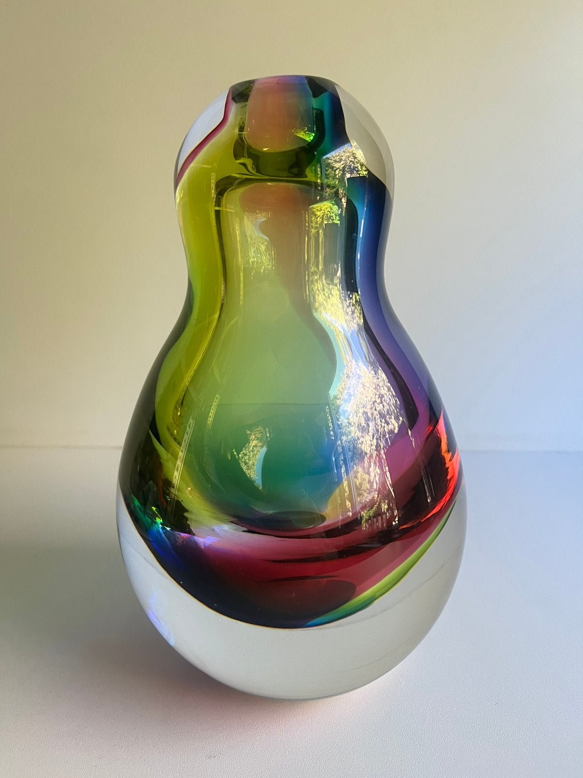 Royal Leerdam Glaskunst Vaas – Siem van der Marel (SvdM 449), Ophalen