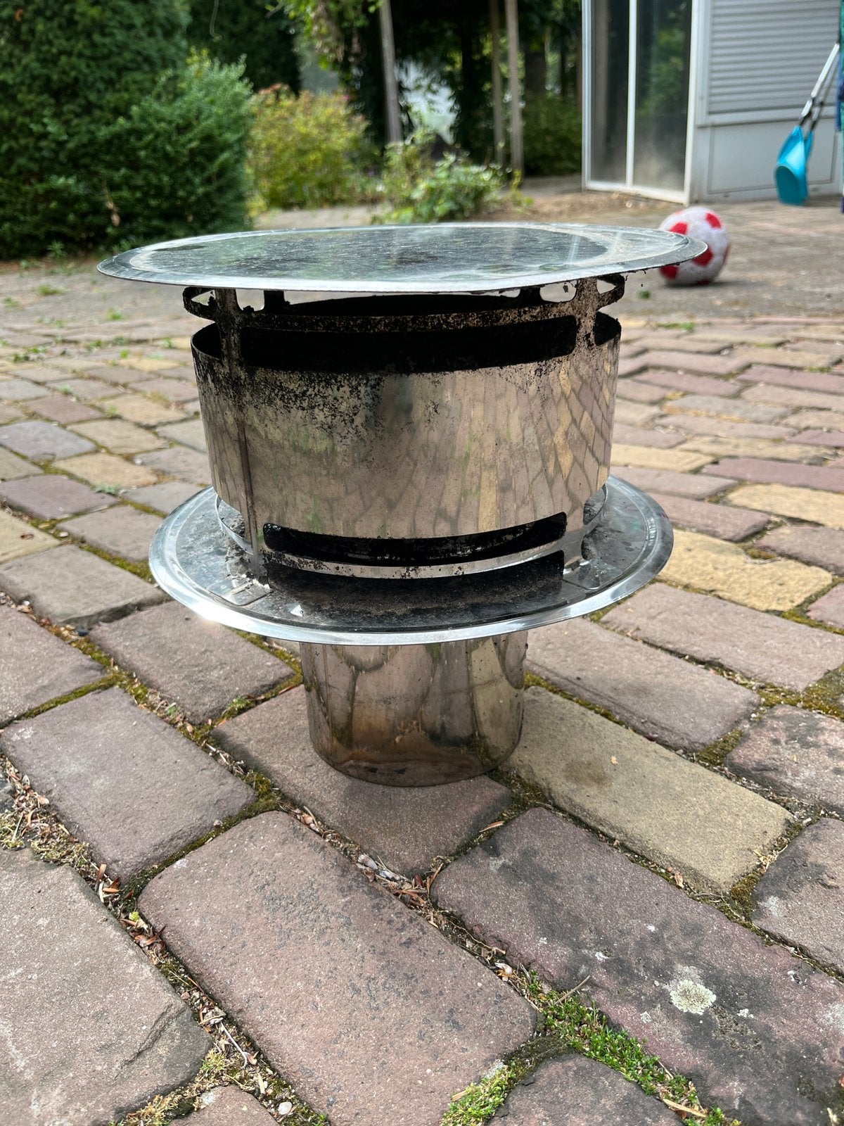 Trekkap voor 15 cm pijp, Ophalen, Zo goed als nieuw