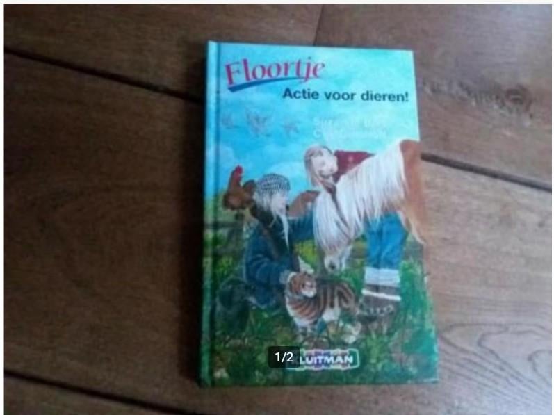 Cok Grashoff -Floortje, Actie voor dieren!, Ophalen of Verzenden, Zo goed als nieuw, Fictie algemeen