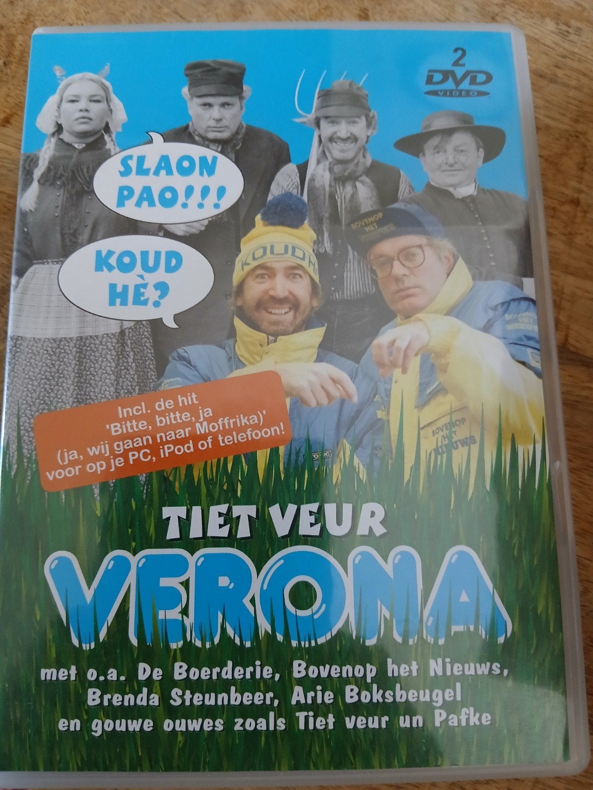 Dubbel DVD * VERONA * HARRY VERMEEGEN * HENK SPAAN ****, Alle leeftijden, Ophalen, Zo goed als nieuw, Stand-up of Theatershow