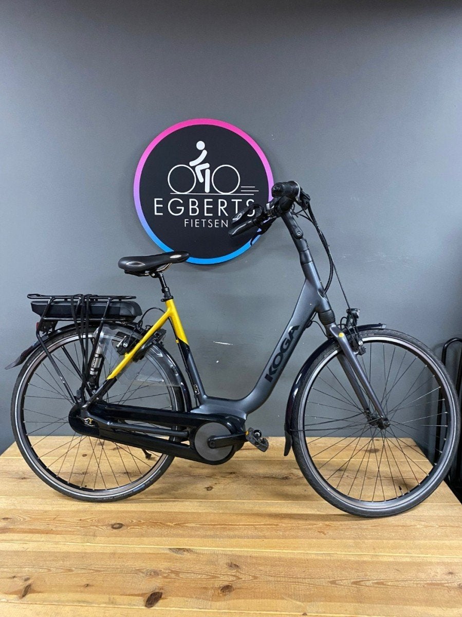 Koga E-nova Lady Grey / Lemon Curry Matt grijs/geel 56cm, Gebruikt, -, -, -