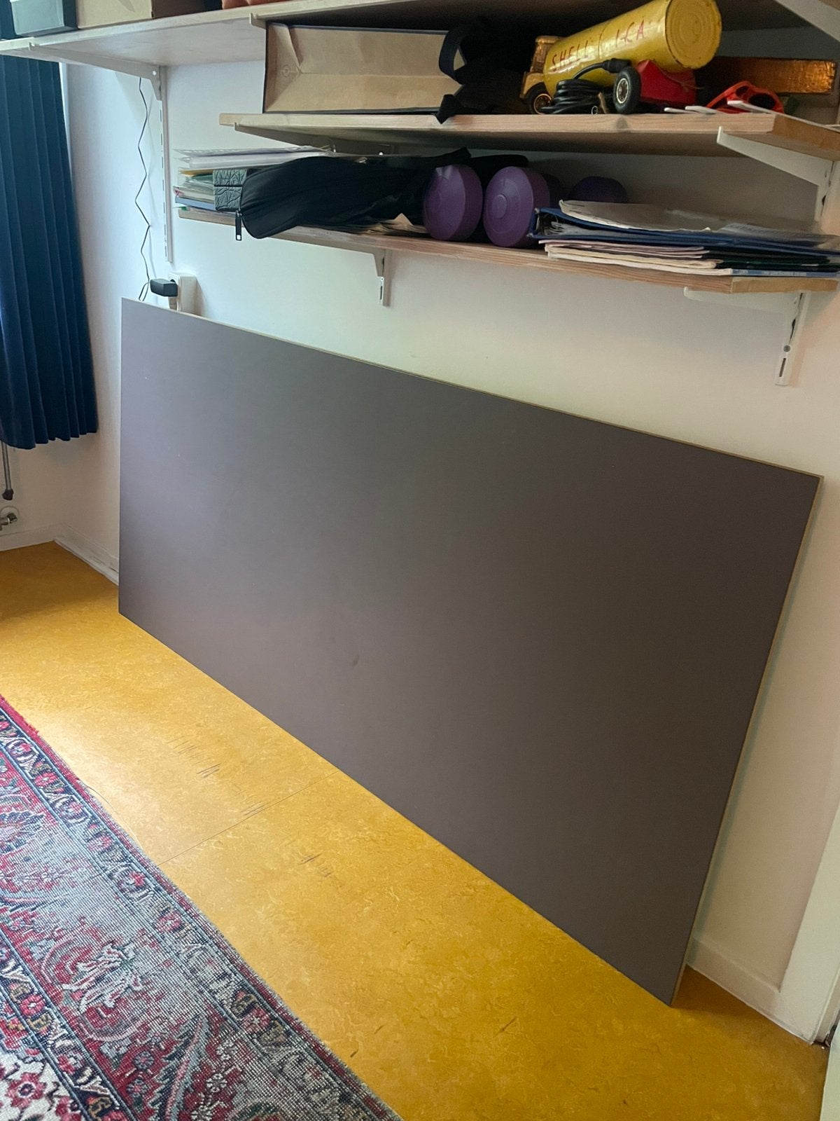 Linoleum tafelblad 180x90cm, Huis en Inrichting, Ophalen, Zo goed als nieuw