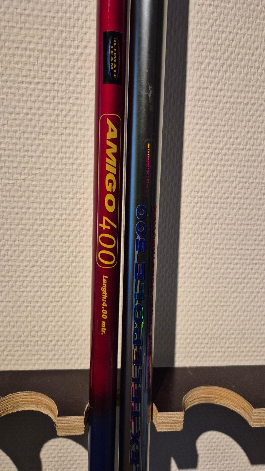Hengel - Amigo 400 en Alex Pole 500, Ophalen, Gebruikt, Complete hengel
