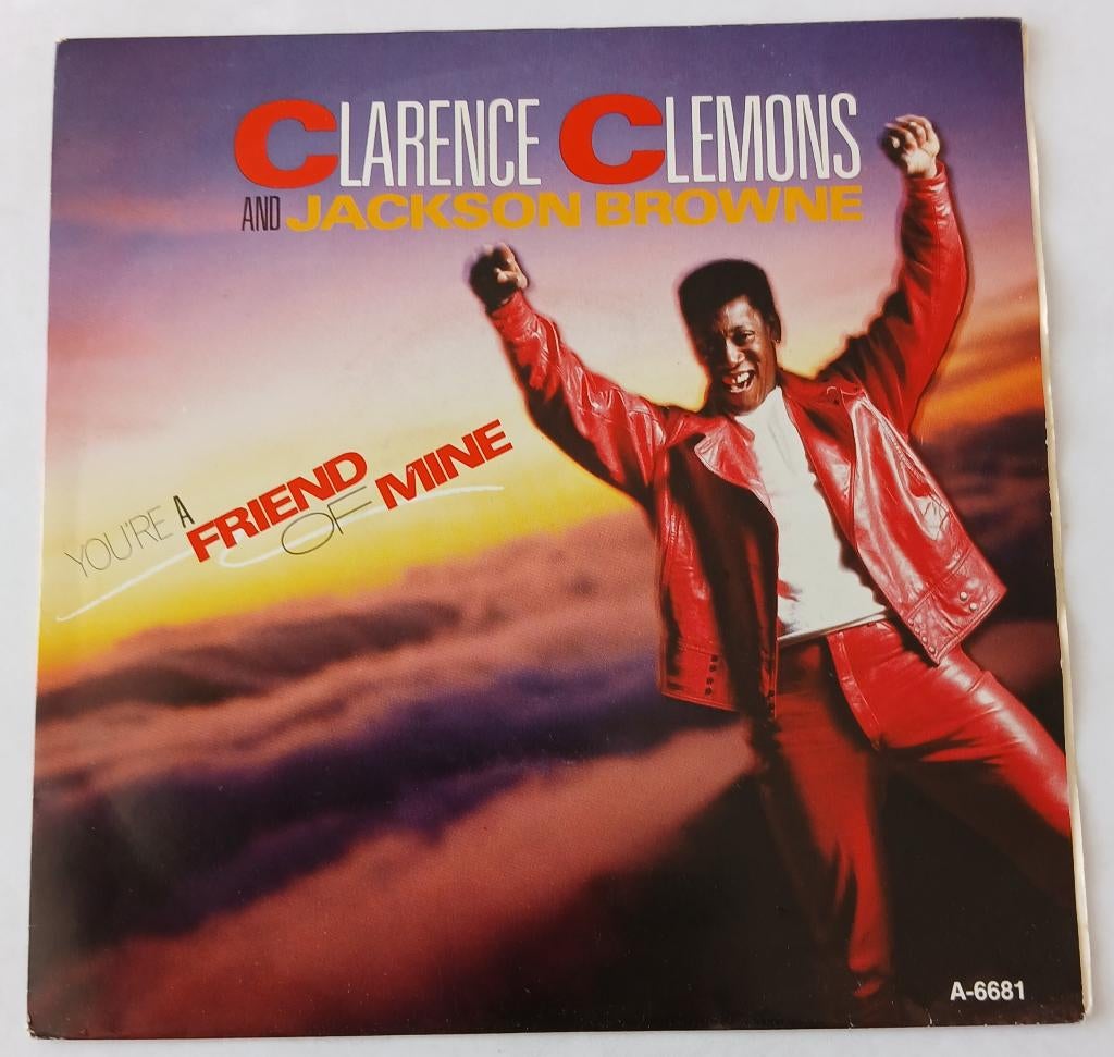 Clarence Clemons & Jackson Browne - You're a friend of mine, Cd's en Dvd's, Vinyl Singles, Ophalen of Verzenden, Gebruikt, Pop