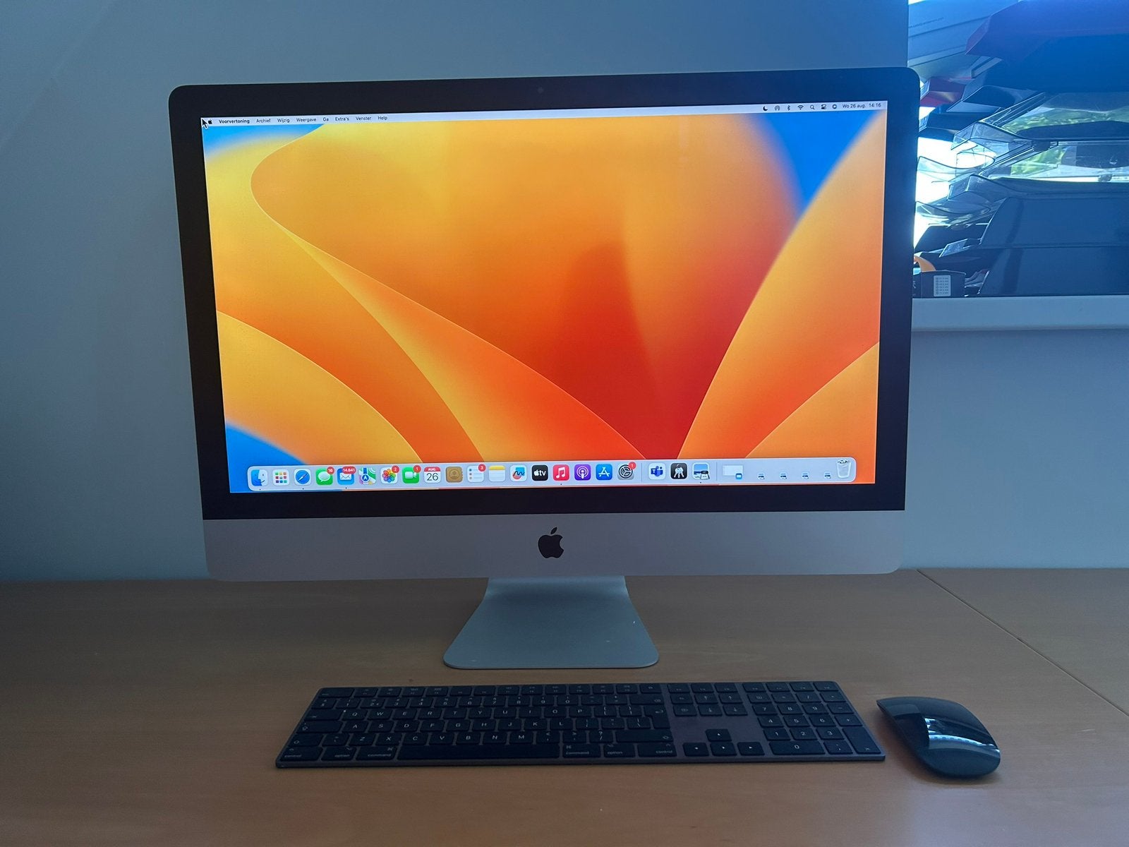 Apple iMac 27 inch 5K scherm, 8 Gb 2017, Computers en Software, Apple Desktops, Ophalen, IMac, Zo goed als nieuw, 27 inch