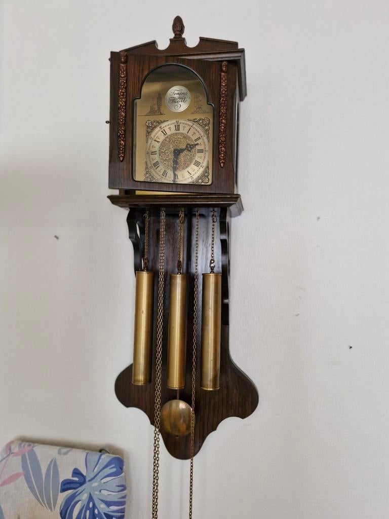 Antieke Wandklok Celma Tempus Fugit, Ophalen of Verzenden