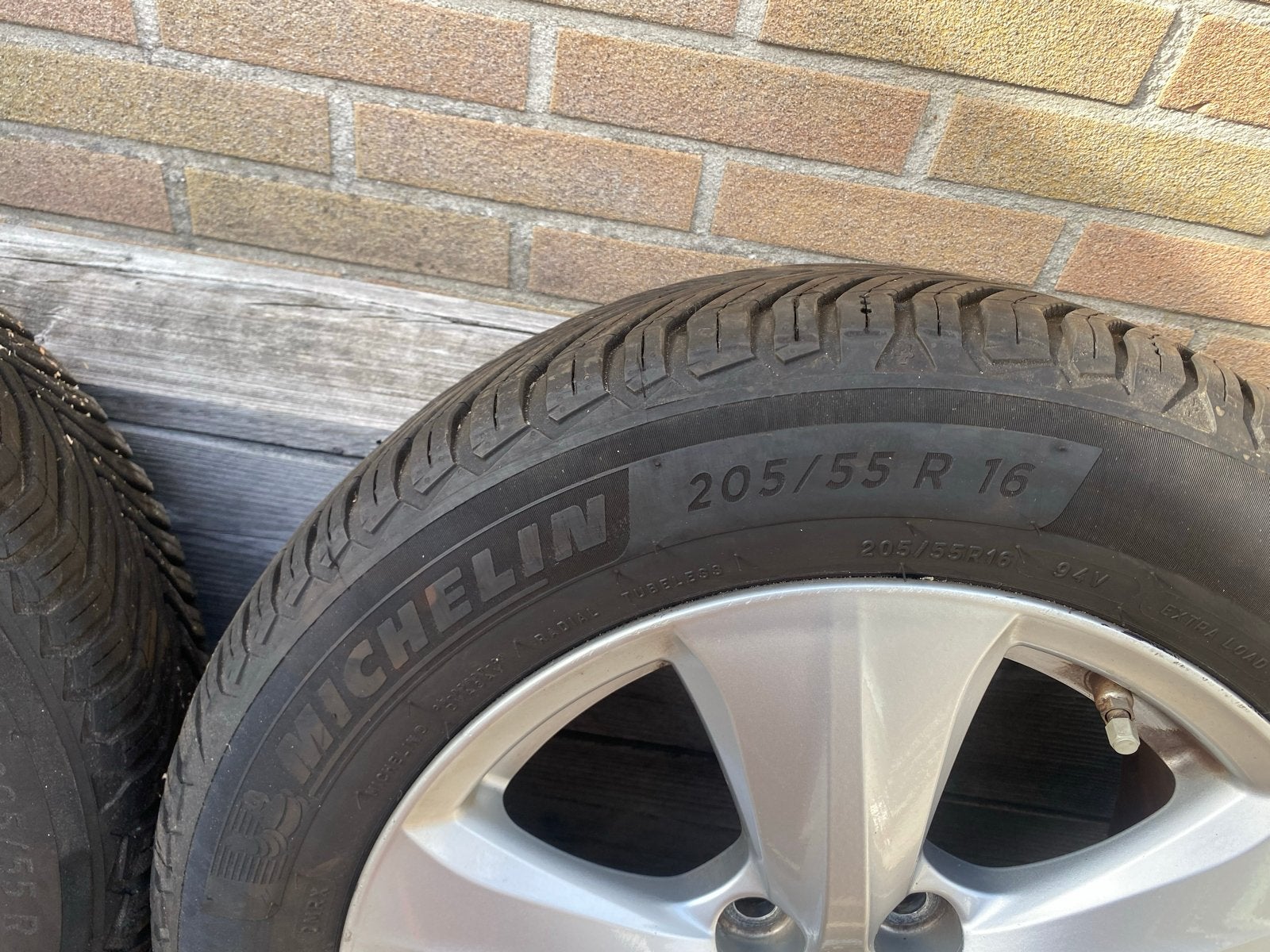 Te koop lexus velgen met michelin crossclimate banden, Gebruikt, 16 inch, Banden en Velgen, All Season