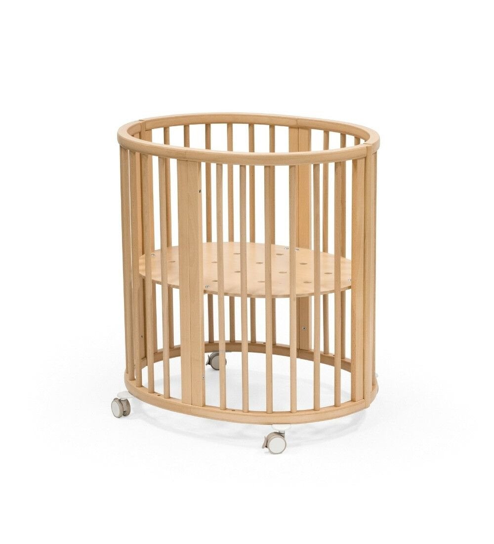 Stokke Sleepi Mini Bed V3 Natural incl. Matras & Hoeslaken, Ophalen, Zo goed als nieuw, Wieg