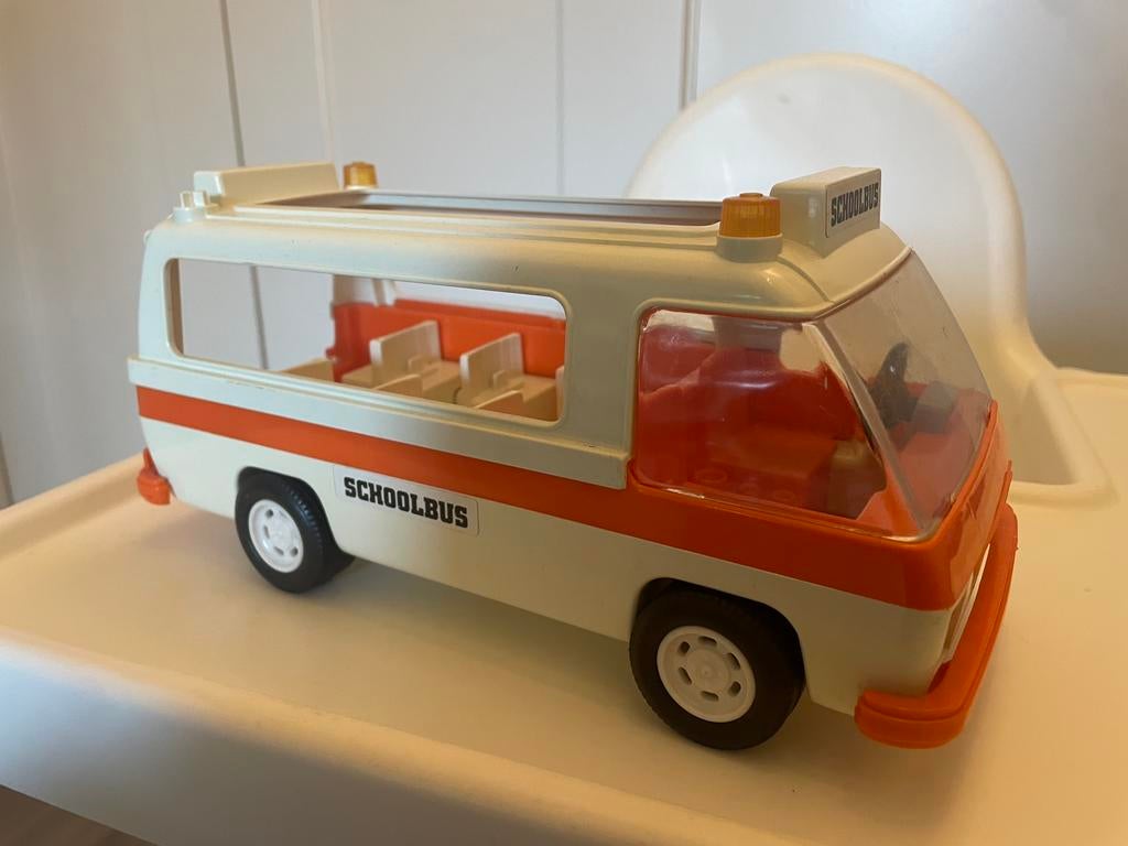 Playmobil schoolbus, Kinderen en Baby's, Speelgoed | Playmobil, Ophalen of Verzenden, Gebruikt