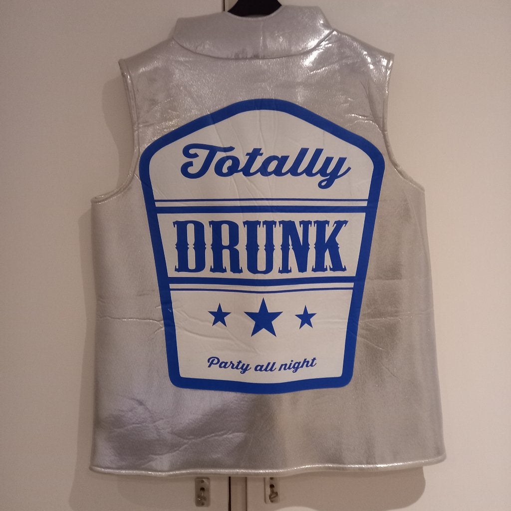 5 Heren of dames fleskostuums  "Totally drunk "., Ophalen of Verzenden, Zo goed als nieuw, Carnaval, Kleding