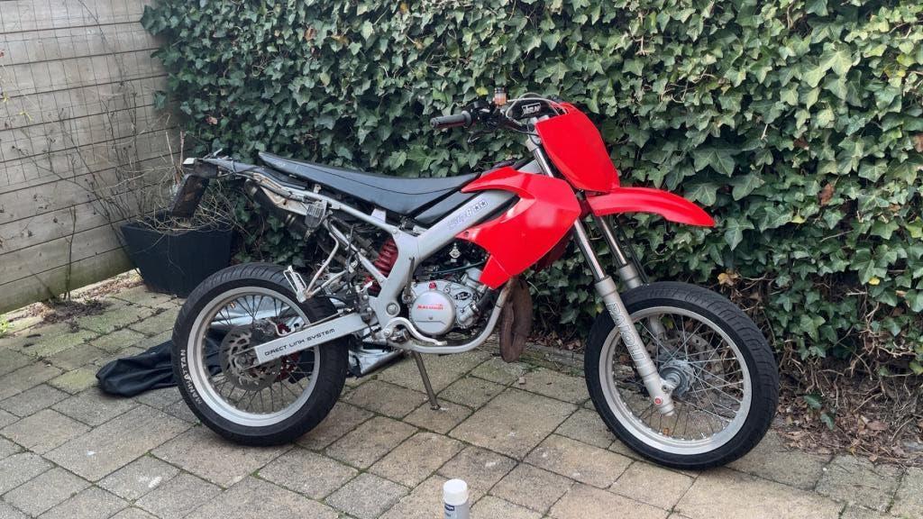 Malaguti XSM 74cc, Ophalen, 6 versnellingen, Gebruikt, Malaguti