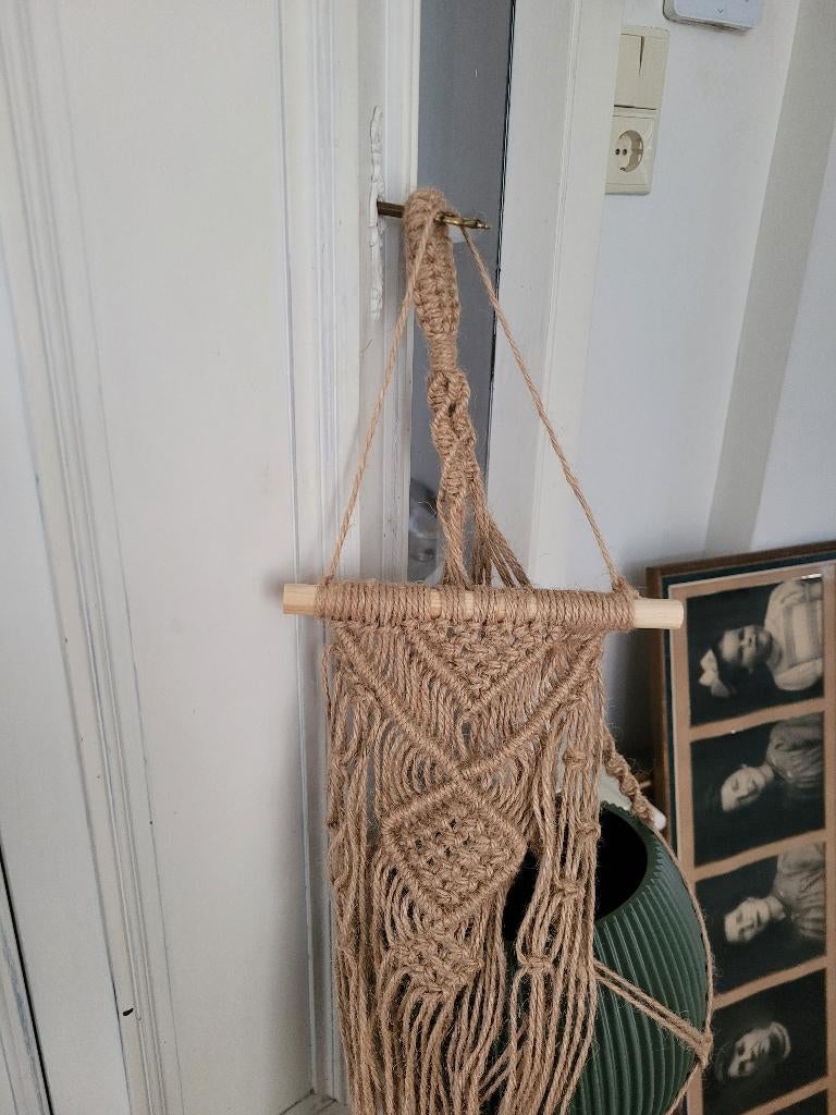 Nieuwe macramé planten hanger, Heikant 21 Kaatsheuvel, Belle Vieille Brocante, Nieuw, Ophalen of Verzenden