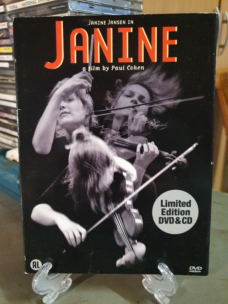 Janine jansen - janine (dvd/cd), Cd's en Dvd's, Alle leeftijden, Ophalen, Zo goed als nieuw