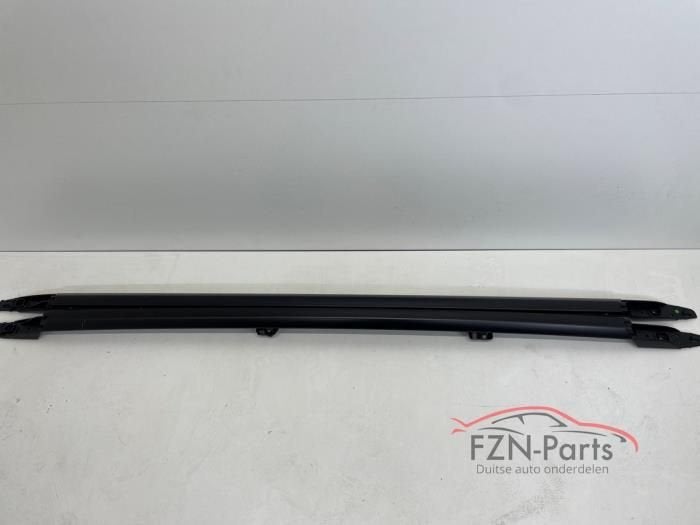 VW Caddy 2K5 Maxi Dakdragers dakrails set links rechts Zwart, Ophalen of Verzenden, Gebruikt