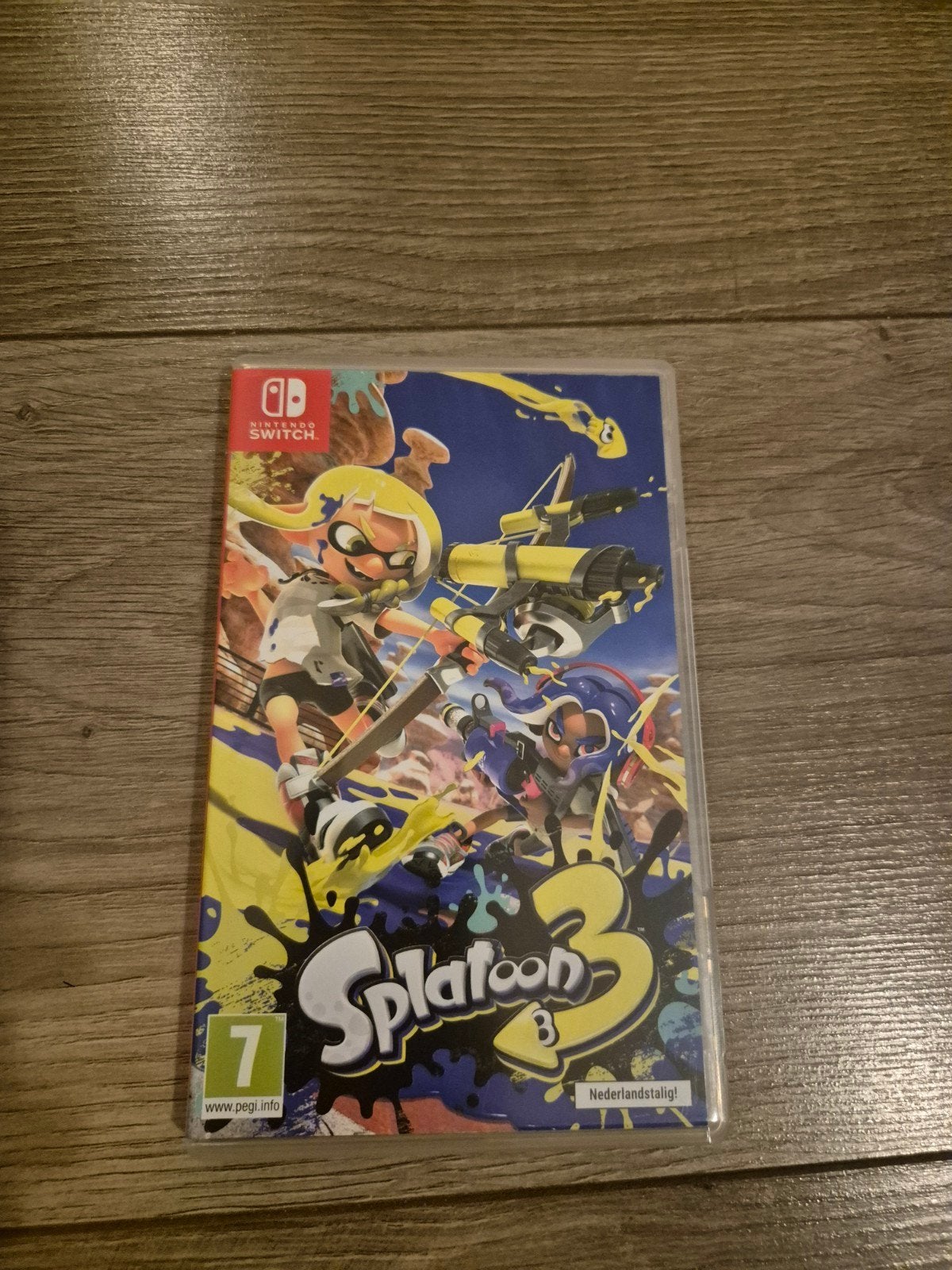 Splatoon 3 voor de Nintendo Switch, Spelcomputers en Games, 1 speler, Ophalen of Verzenden, Gebruikt, Vanaf 7 jaar