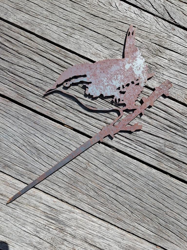 Metalbird Zwaluwen Cortenstaal - Nieuw met roestpatina, Ophalen of Verzenden, Nieuw, Metaal