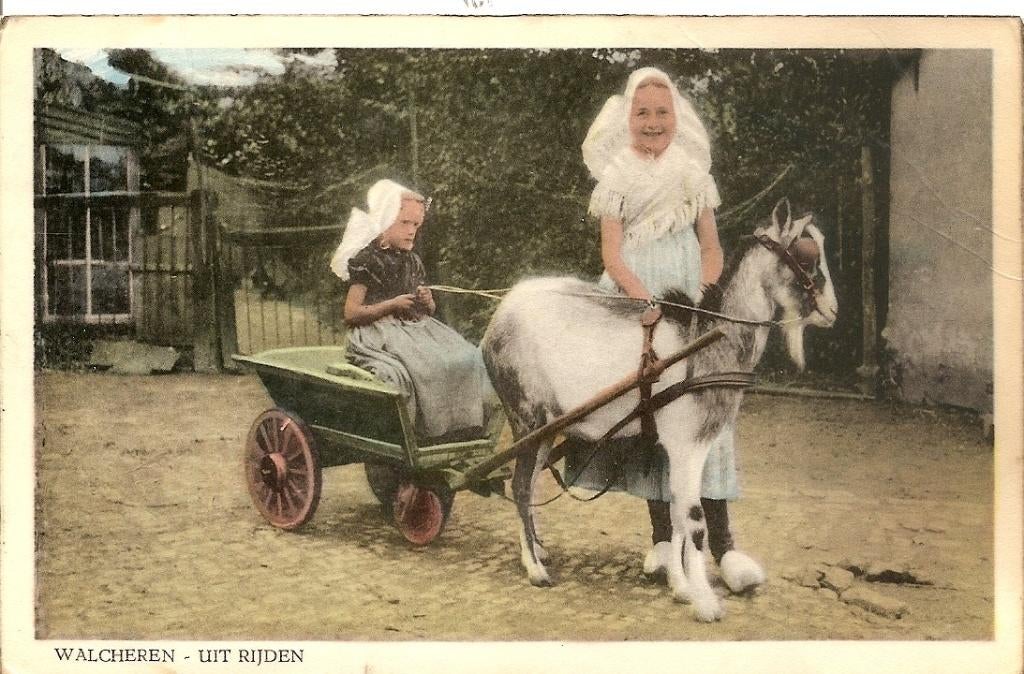 Walcheren, Uitrijden, Ophalen of Verzenden, 1920 tot 1940, Gelopen, Zeeland