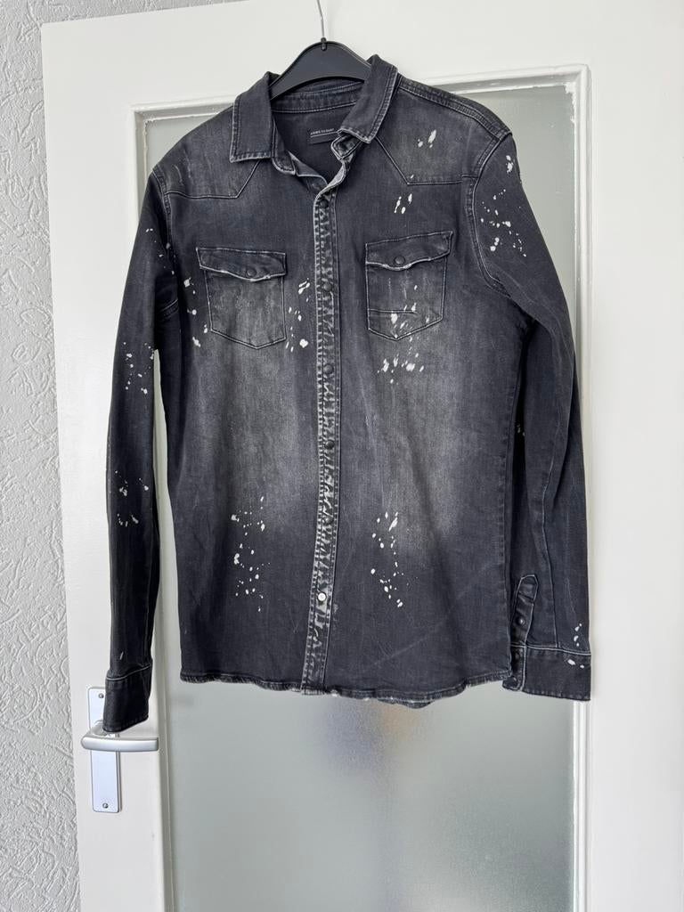 Mooi spijker vest, Ophalen of Verzenden, Gedragen, Maat 52/54 (L), Zwart