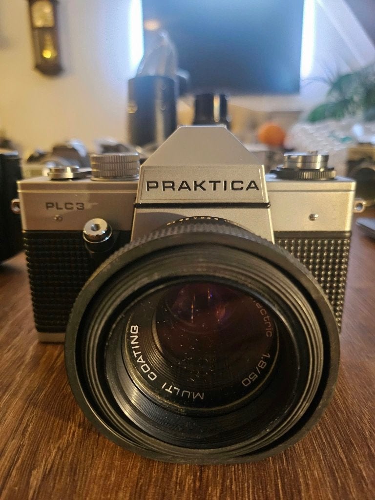 PRAKTICA PLC3, Ophalen of Verzenden, Gebruikt, Spiegelreflex, Overige Merken