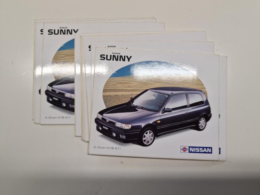 Stickers Nissan Sunny 3-Deurs H/B GTi, Ophalen of Verzenden, Nieuw, Meerdere stickers