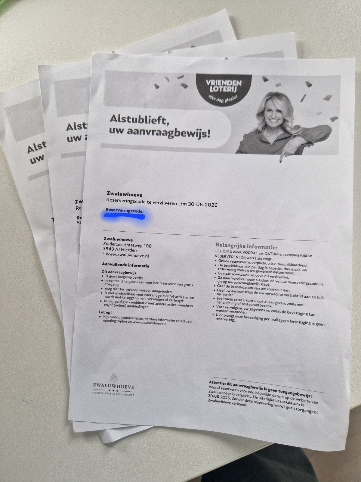 Voucher(s) voor sauna Zwaluwhoeve, Tickets en Kaartjes, Eén persoon, Cadeaubon, Spa of Sauna