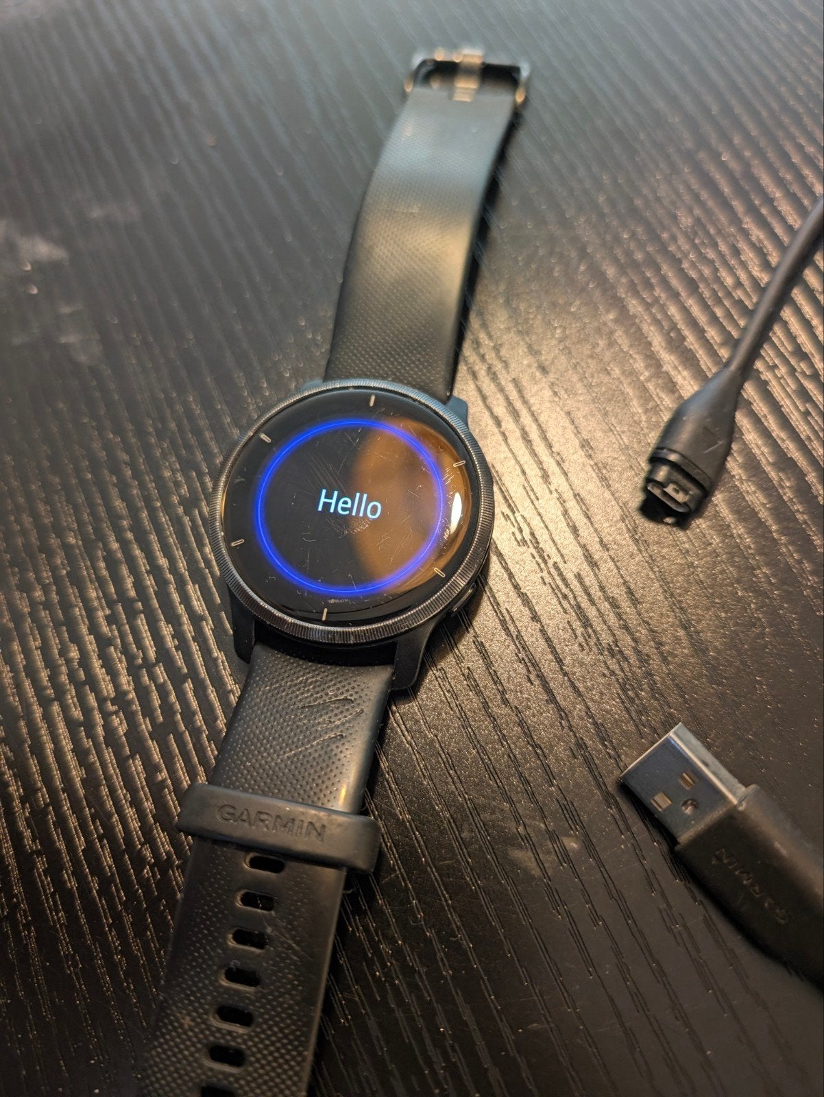 Garmin Venu 2 Zwart, Ophalen of Verzenden, Gebruikt, Zwart, Garmin