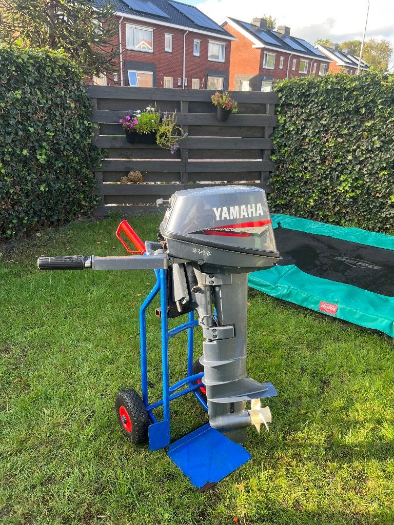 rubberboot + Yamaha 6pk + trailer, Ophalen, Gebruikt