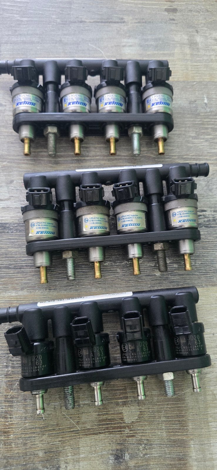 Lpg injectoren Prins 73cc 63cc, Auto-onderdelen, Ophalen of Verzenden, Gebruikt