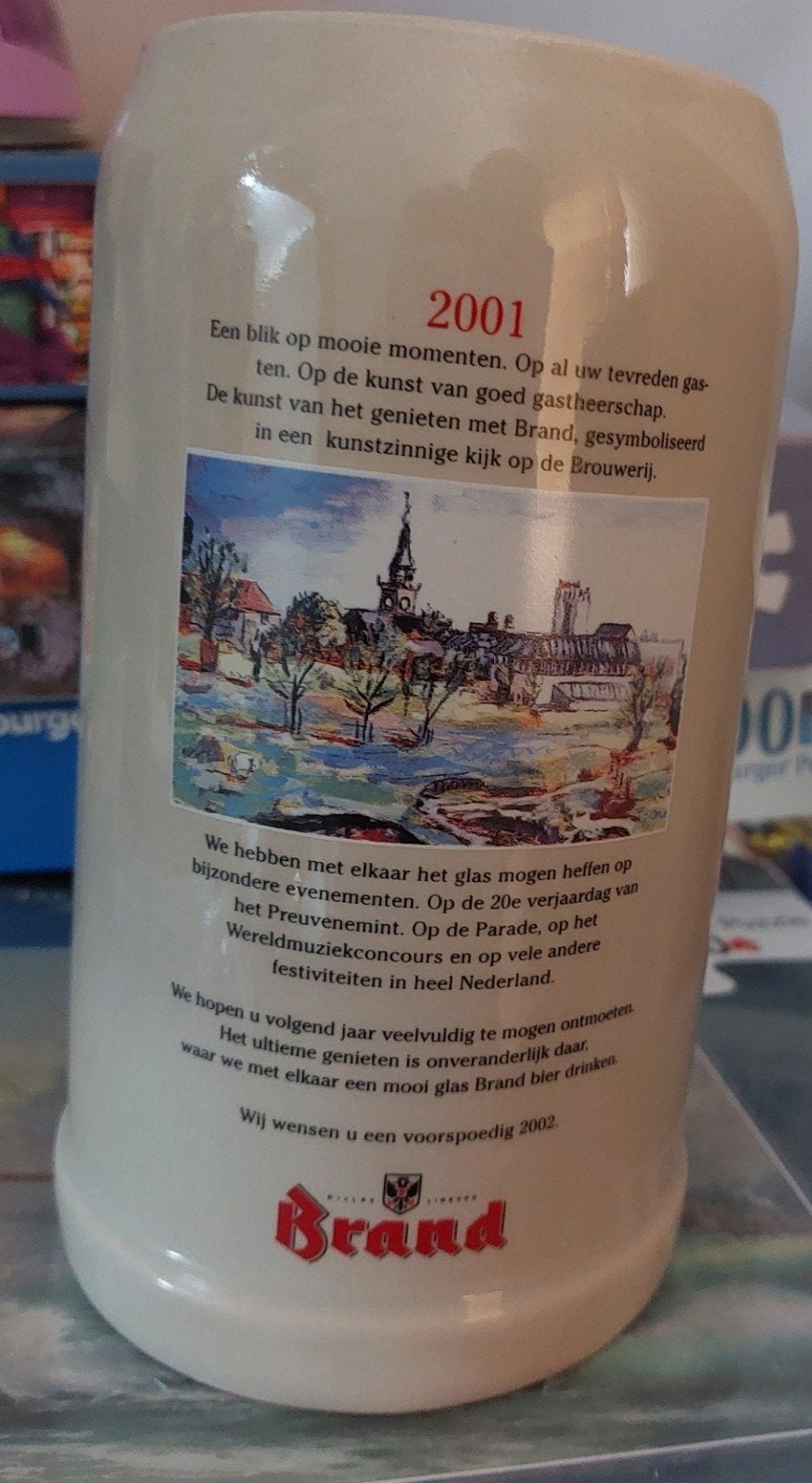 Brand Bierpul 2001 - 2002 Collectors Item, Ophalen of Verzenden