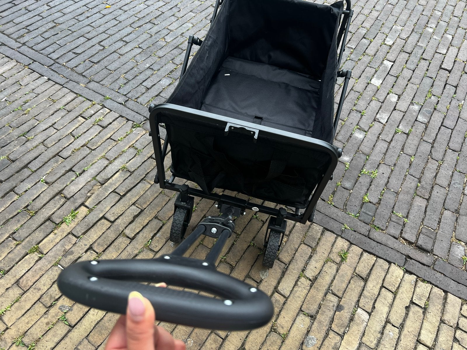 Brixy Opvouwbare Bolderkar - Lichtgewicht & Stevig, Caravans en Kamperen, Bolderkarren, Ophalen of Verzenden, Opvouwbaar, Zo goed als nieuw