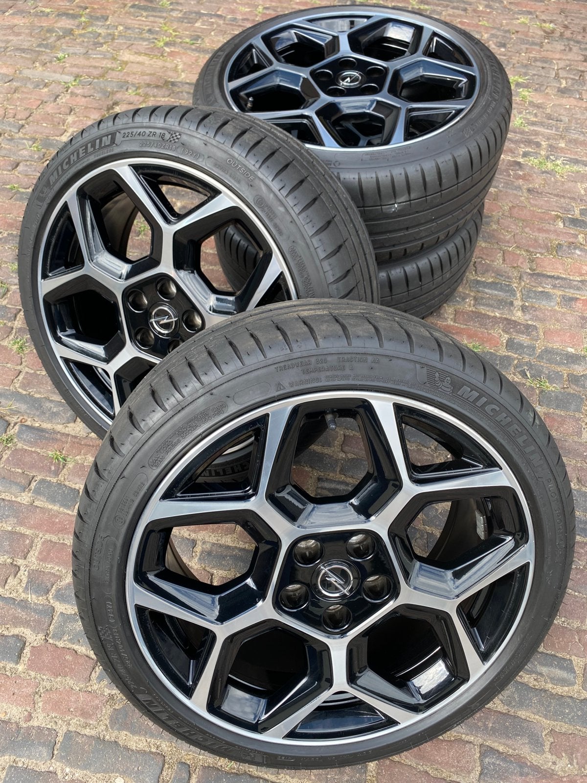 18” Opel Astra L GS velgen + 225/40 R18 Michelin Pilot Sport, 18 inch, Banden en Velgen, Nieuw, Ophalen of Verzenden