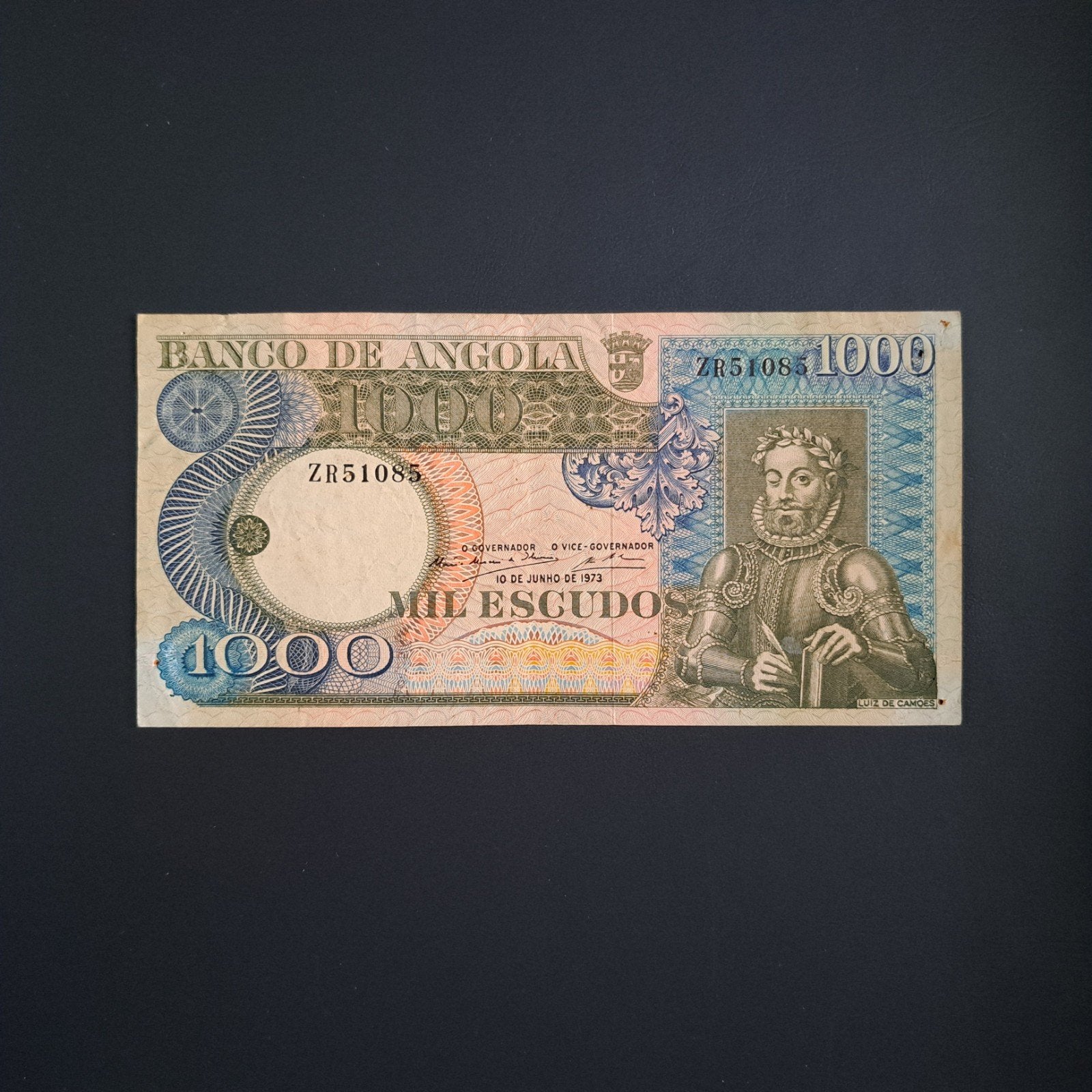 1000 escudo Angola #045, Verzenden, Overige landen, Los biljet