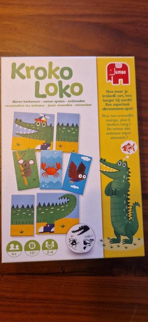 Kroko Loko - Leuk dierenspel!, Ophalen of Verzenden, Zo goed als nieuw, Jumbo