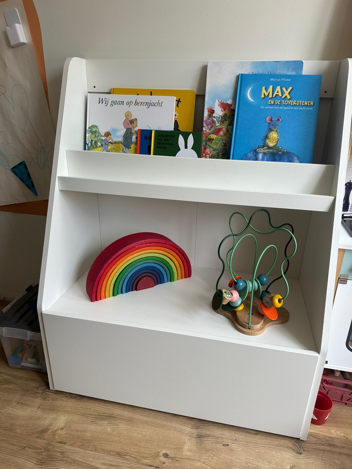Ikea Bergig speelgoed/boekenkast, Ophalen, Gebruikt, 50 tot 100 cm, Minder dan 100 cm