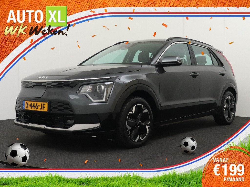 Kia Niro EV DynamicLine 64.8 kWh 3-Fase (98% SOH) Adapt. Cru, Auto's, Kia, Bedrijf, Te koop, Niro, ABS, Achteruitrijcamera, Adaptive Cruise Control