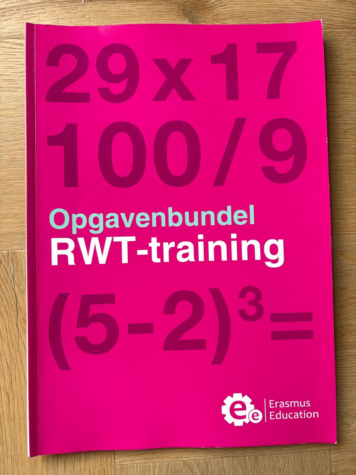Opgavenbundel RWT-training Erasmus Education, Boeken, Ophalen of Verzenden, Beta, Gelezen, HBO
