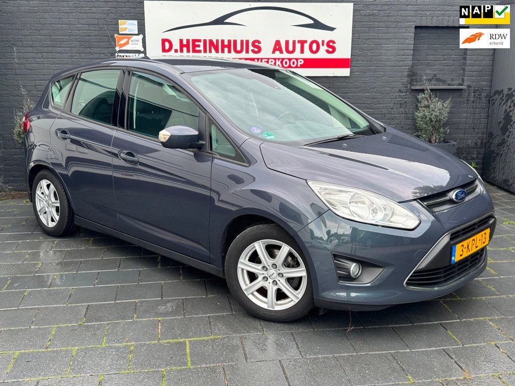 Ford C-Max 1.0 Trend NETTE AUTO&RIJD GOED, Auto's, Ford, Bedrijf, Te koop, C-Max, ABS, Airbags, Airconditioning, Bluetooth, Centrale vergrendeling