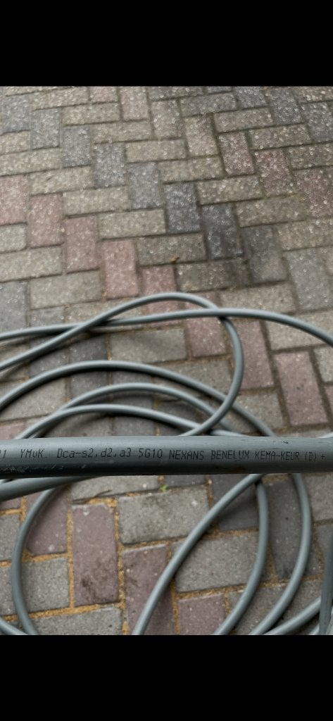 Stroom kabel 5G10 kabel (5 x 10 mm2), Ophalen of Verzenden, Nieuw, Kabel of Snoer
