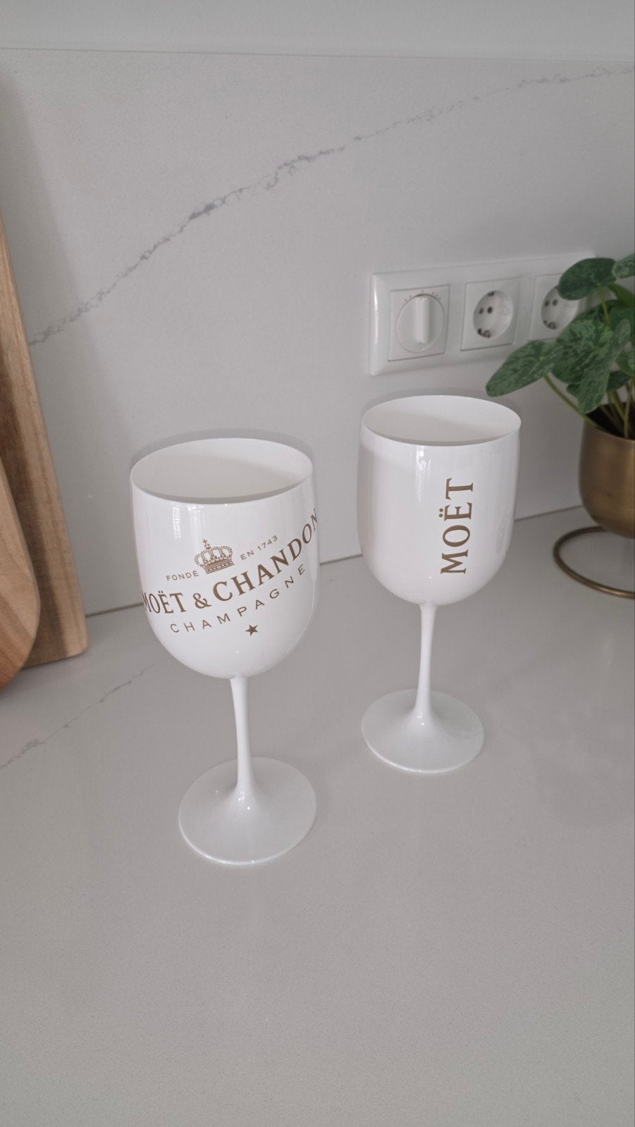 Champagne bekers, Ophalen of Verzenden, Nieuw, Borrel- of Shotglas