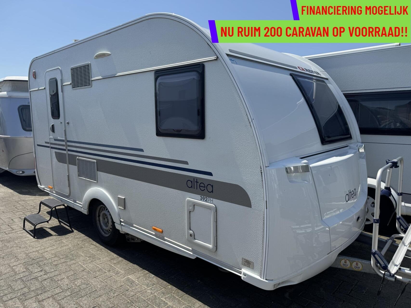 Adria ALTEA 392PH, FRANSBED, DAKAIRCO, VOORTENT, MOVER, Caravans en Kamperen, Caravans, Bedrijf, Adria, 6 tot 7 meter, Mover